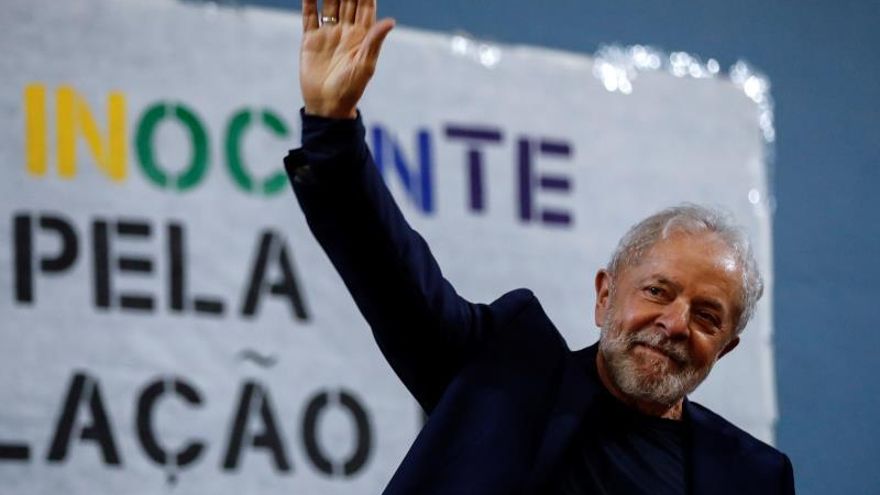 El expresidente Luiz Inácio Lula da Silva.