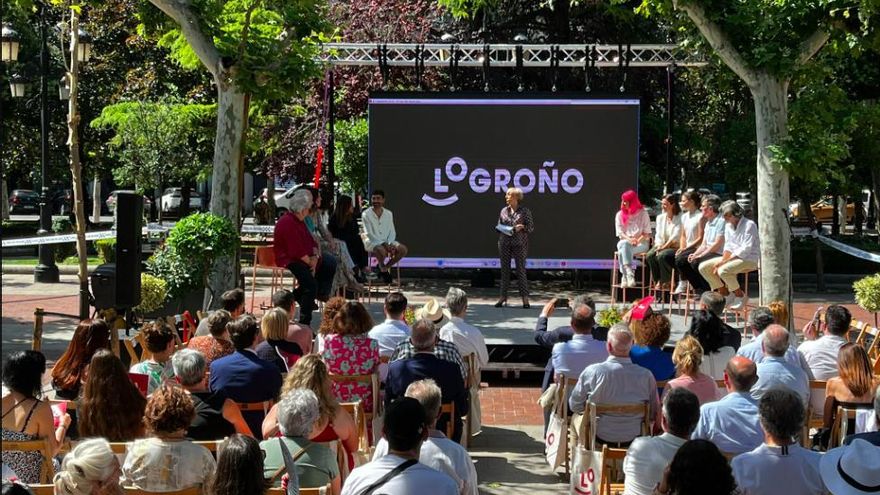 Críticas a la nueva imagen de Logroño que recupera la creada por Cuca Gamarra en 2017
