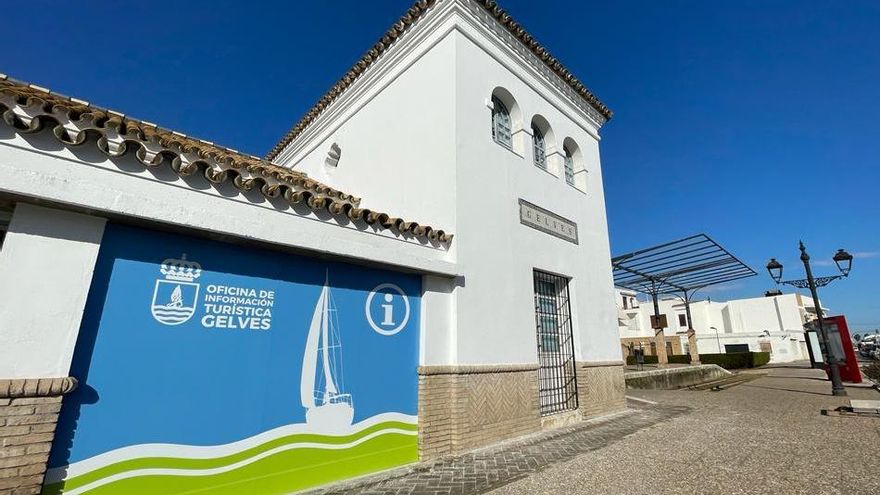 La oficina de turismo de Gelves recupera el único edificio que quedaba en pie del histórico tranvía de Sevilla