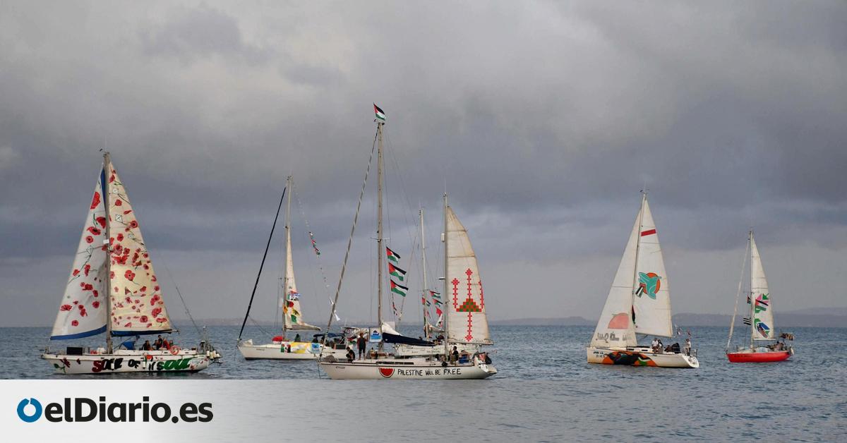 Sigue en directo la travesía de la segunda flotilla a Gaza: nueve barcos buscan “romper el bloqueo” de Israel