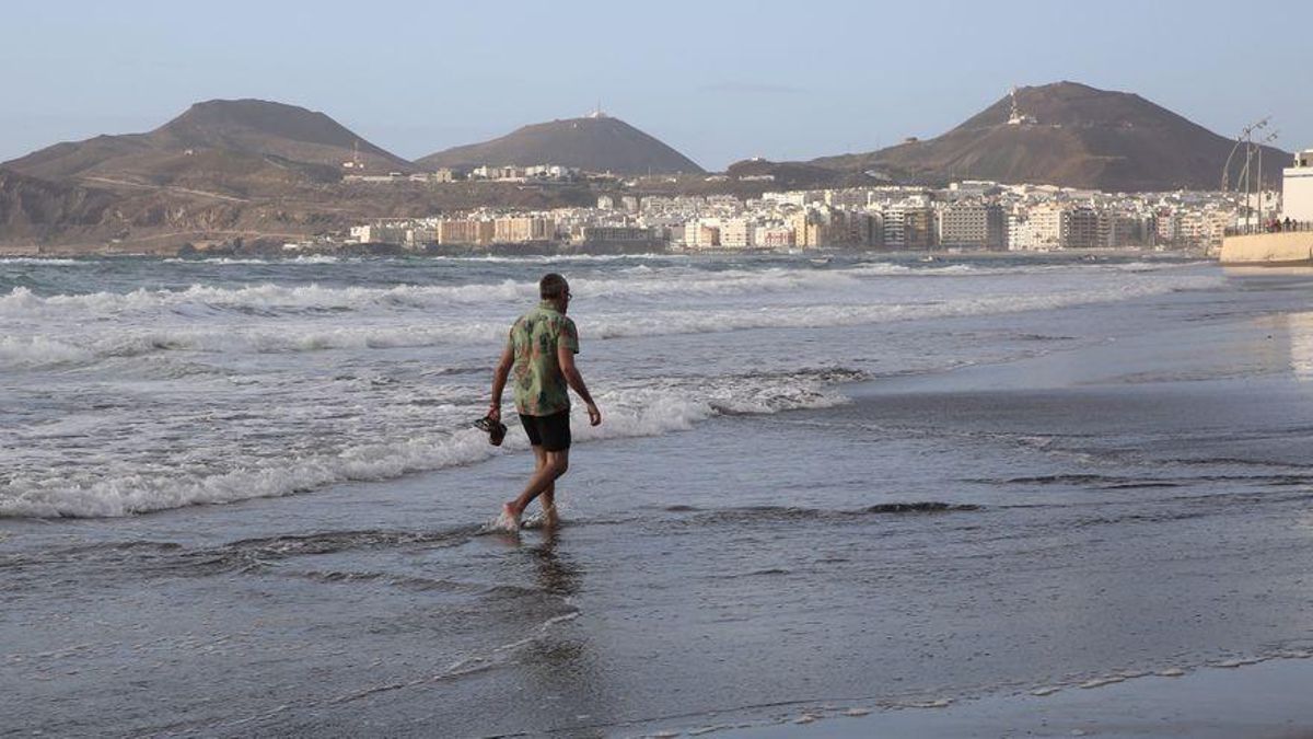 Playa de Las Canteras.