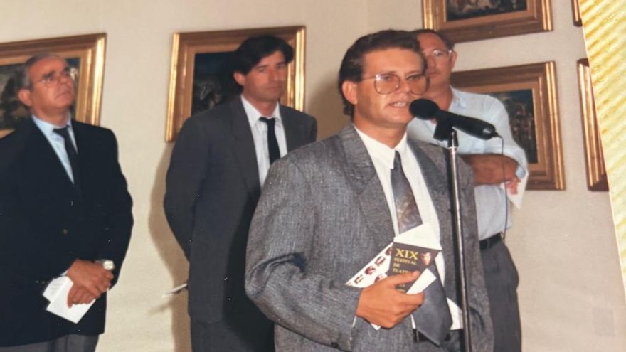 Fulgencio Puche, durante su época de alcalde en Molina de Segura