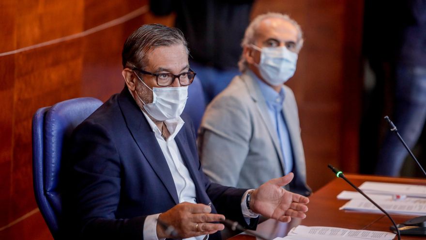 El consejero de Justicia, Interior y Víctimas, Enrique López