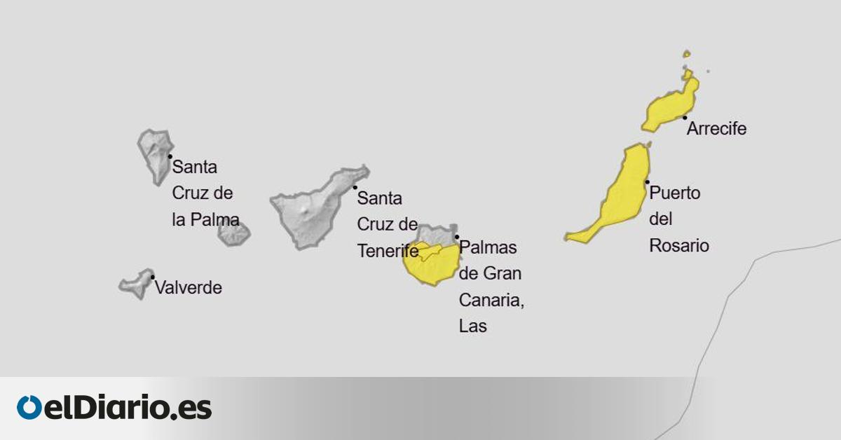 Avisos amarillos por calima en la provincia oriental para los próximos días