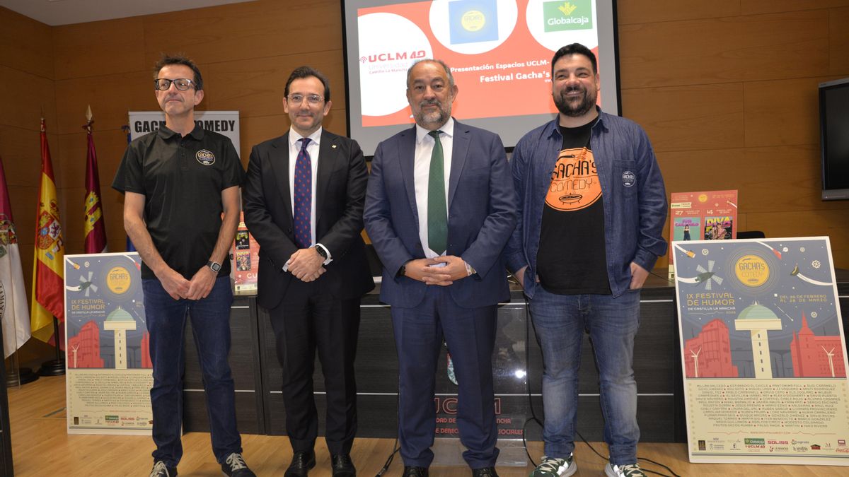 La UCLM será escenario de ocho espectáculos del 'Gacha's Comedy' para convertirse en "eje principal" del festival