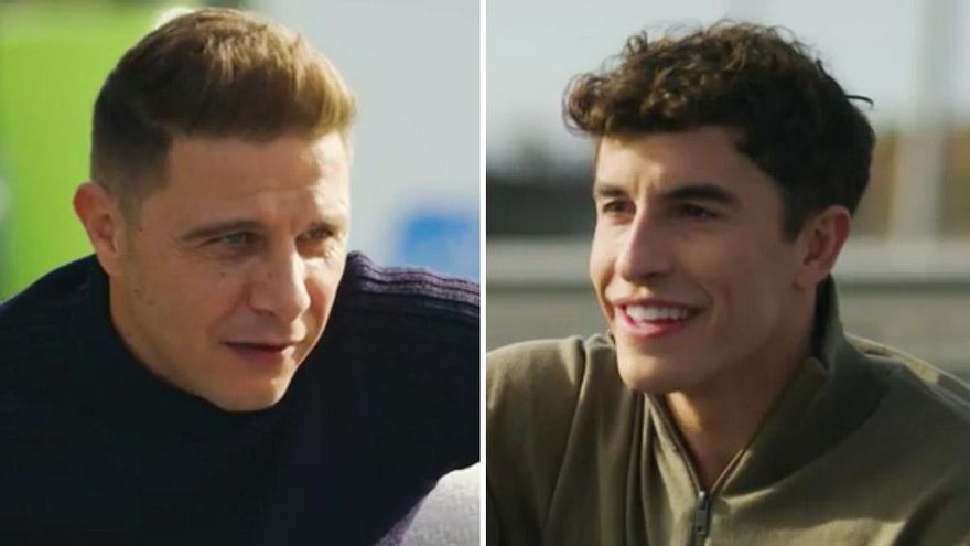 Joaquín bromeó con Marc Márquez por las diferencias salariales en fútbol y motos: "Eso lo gano tirando un córner"