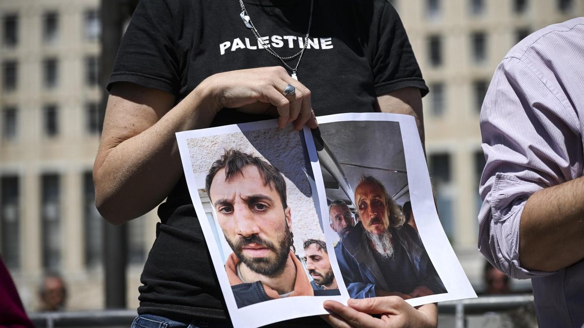 Una concentración en Las Palmas exigirá la liberación de Shaif y Thiago, secuestrados por la Marina israelí