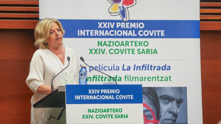 La presidenta de COVITE, Consuelo Ordóñez
