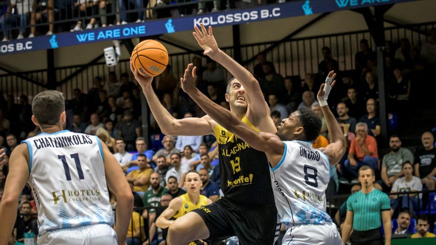 Triunfo cómodo del La Laguna Tenerife en Grecia