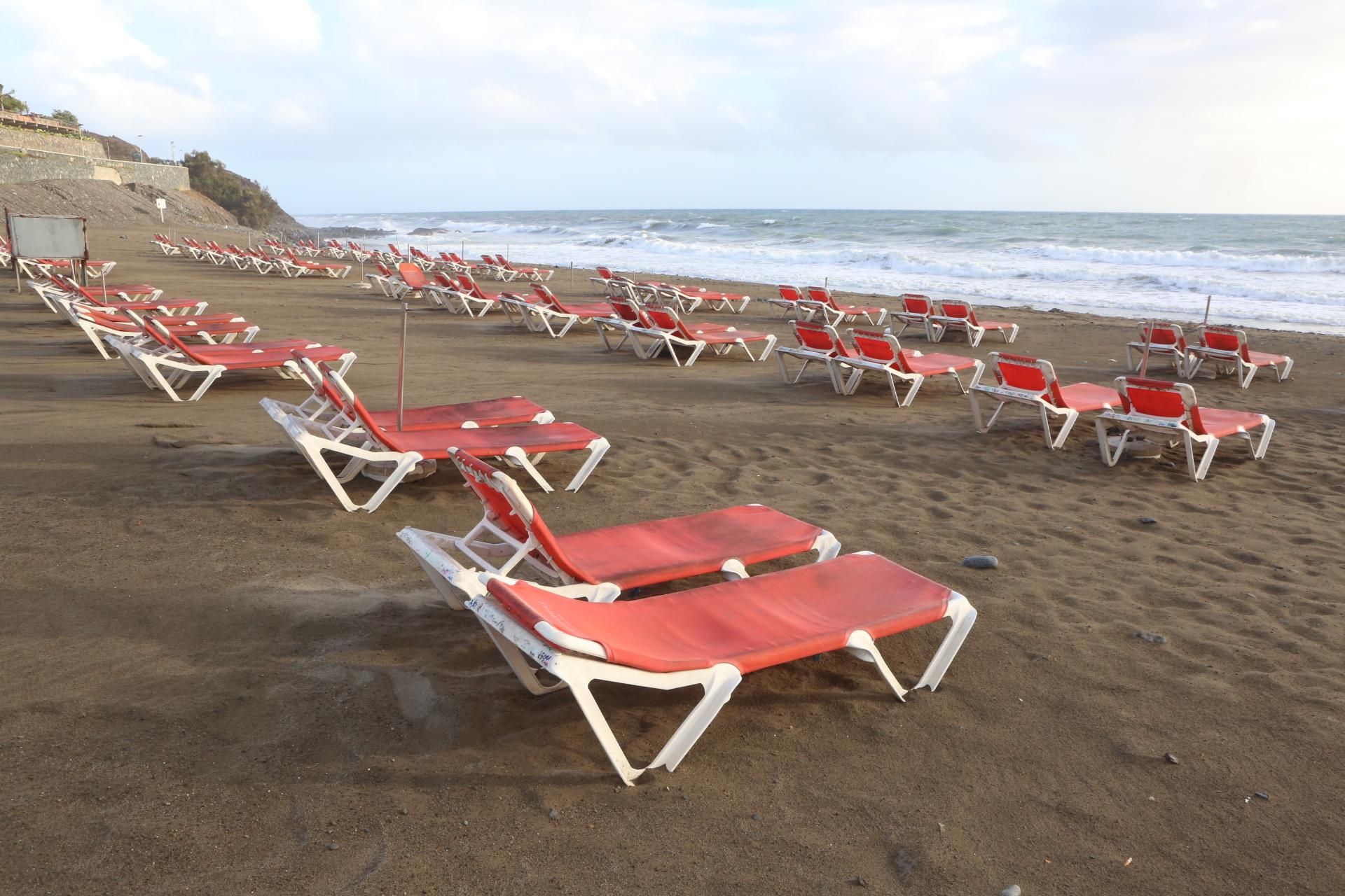 Temporal de viento y lluvia en el sur de Gran Canaria (A. RAMOS)