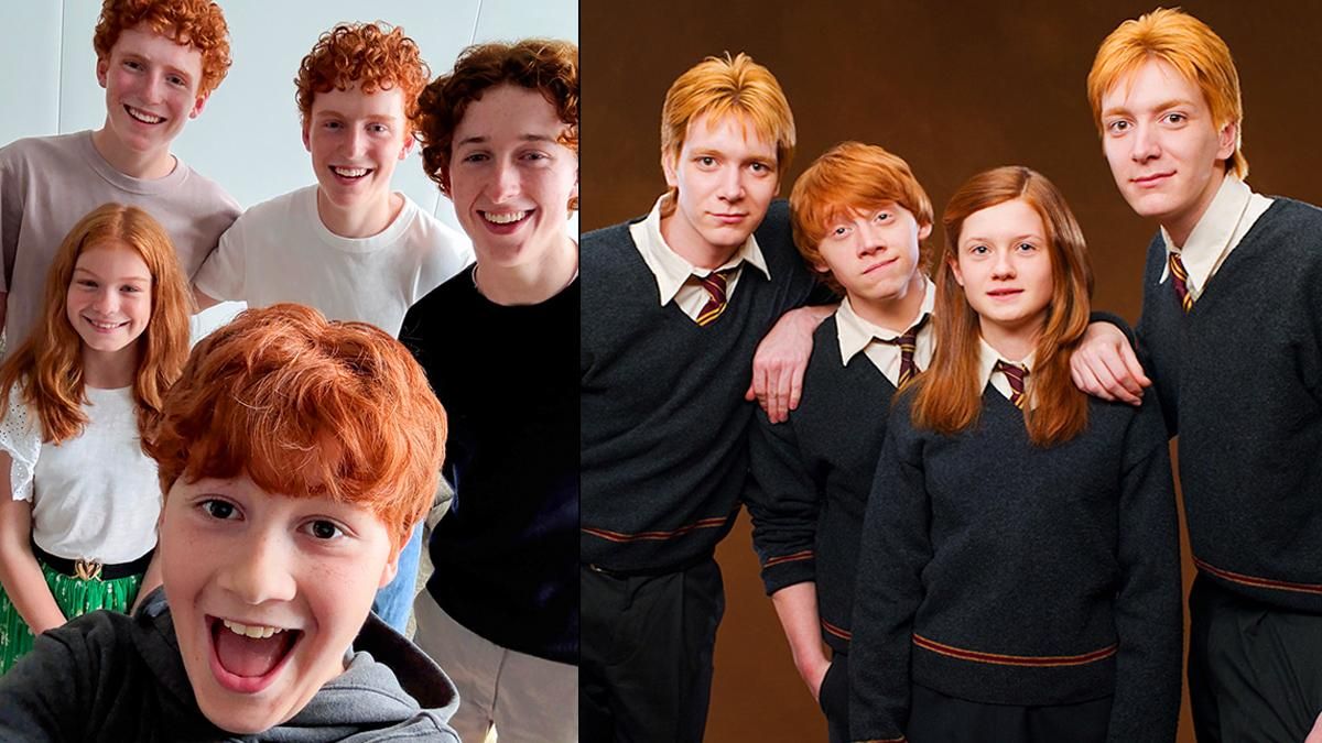 La serie de 'Harry Potter' para HBO Max presenta a los actores que interpretarán a los hermanos de Ron Weasley
