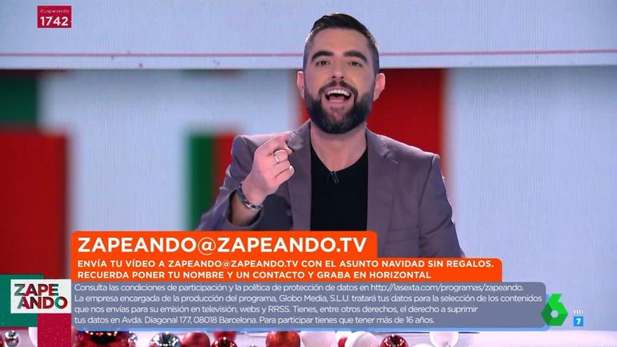 Dani Mateo en 'Zapeando'