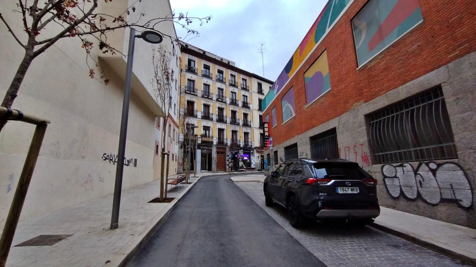 Las imágenes de la transformación peatonal en torno al mercado de Mostenses