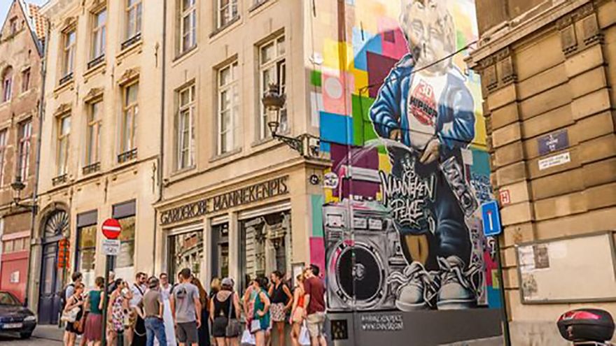 Manneken Peace, del artista HMI.