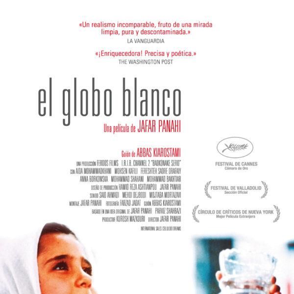 Cartel de la película 'El globo Blanco' (1995) de Jafar Panahi