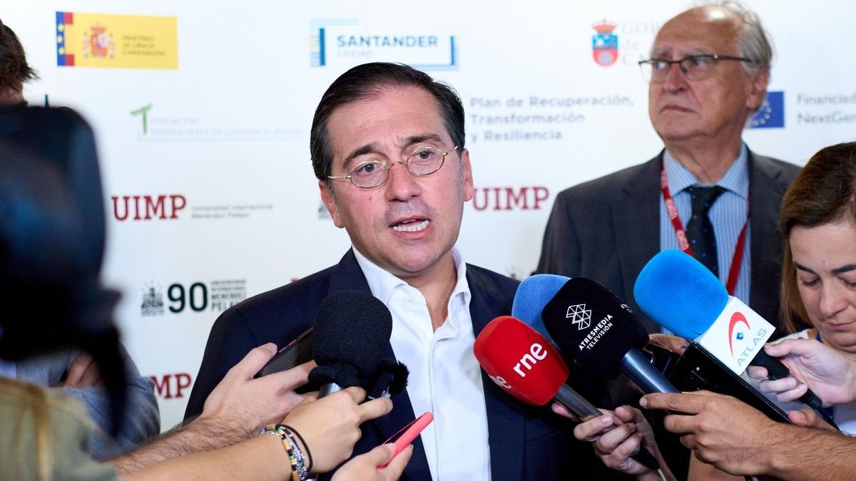 El ministro de Asuntos Exteriores, UE y Cooperación, José Manuel Albares
