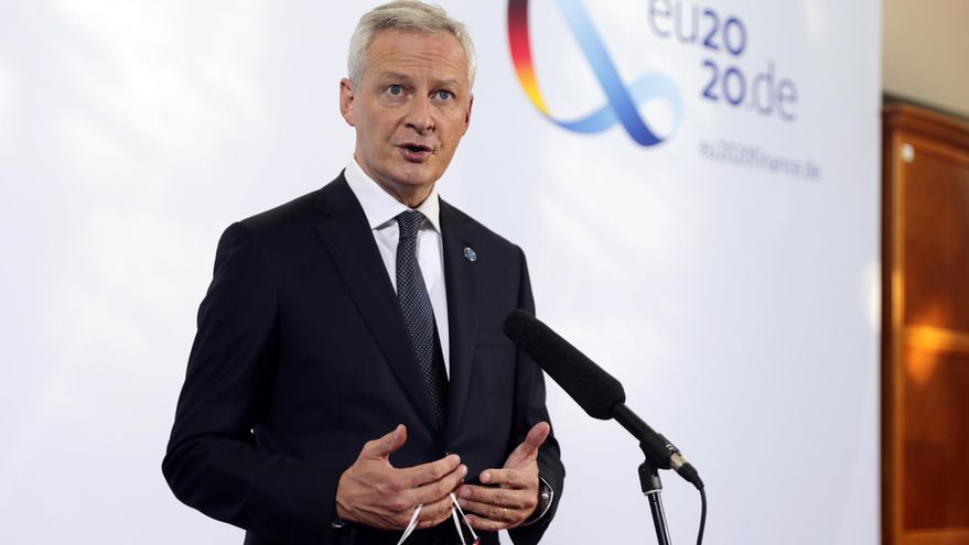 El ministro de Finanzas, Bruno Le Maire. EFE/EPA/HAYOUNG JEON /Archivo