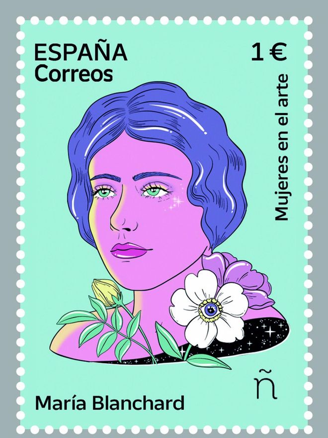 Sello de María Blanchard