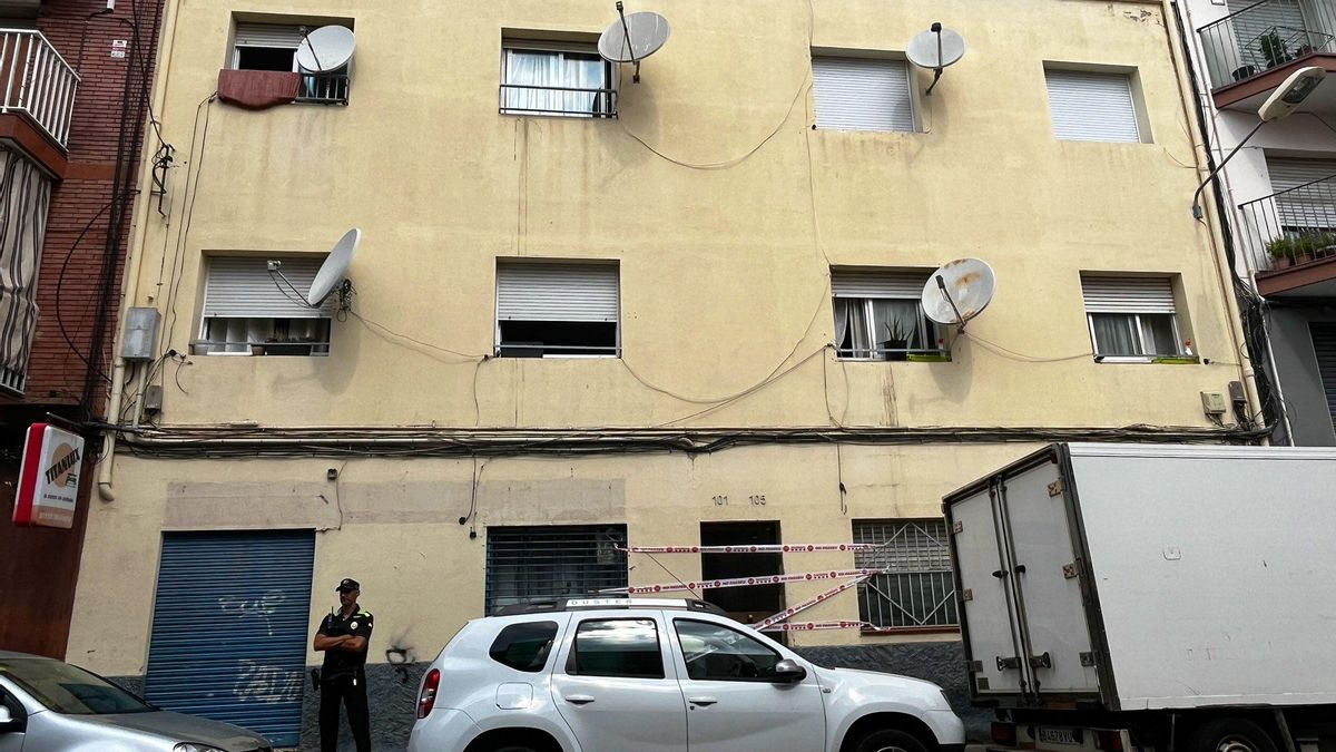 El edificio de la calle Lorda 101, en Badalona