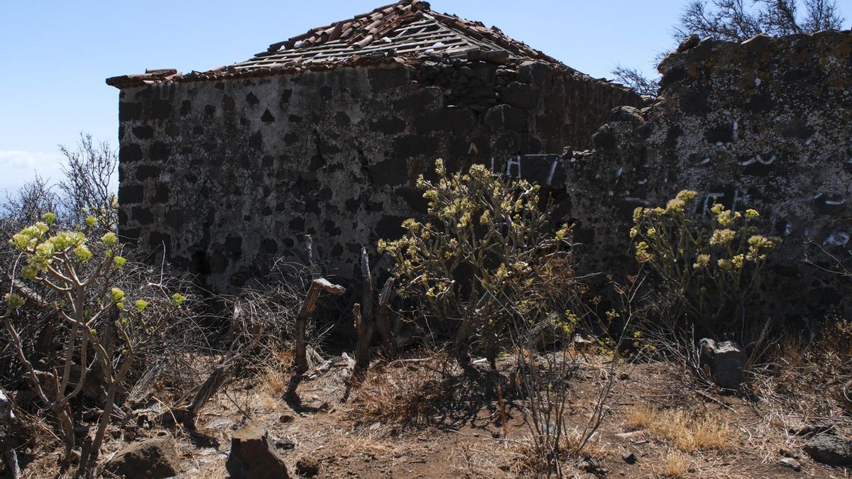 En la imagen, la construcción atribuida al corsario este martes en el municipio de El Rosario en Tenerife.