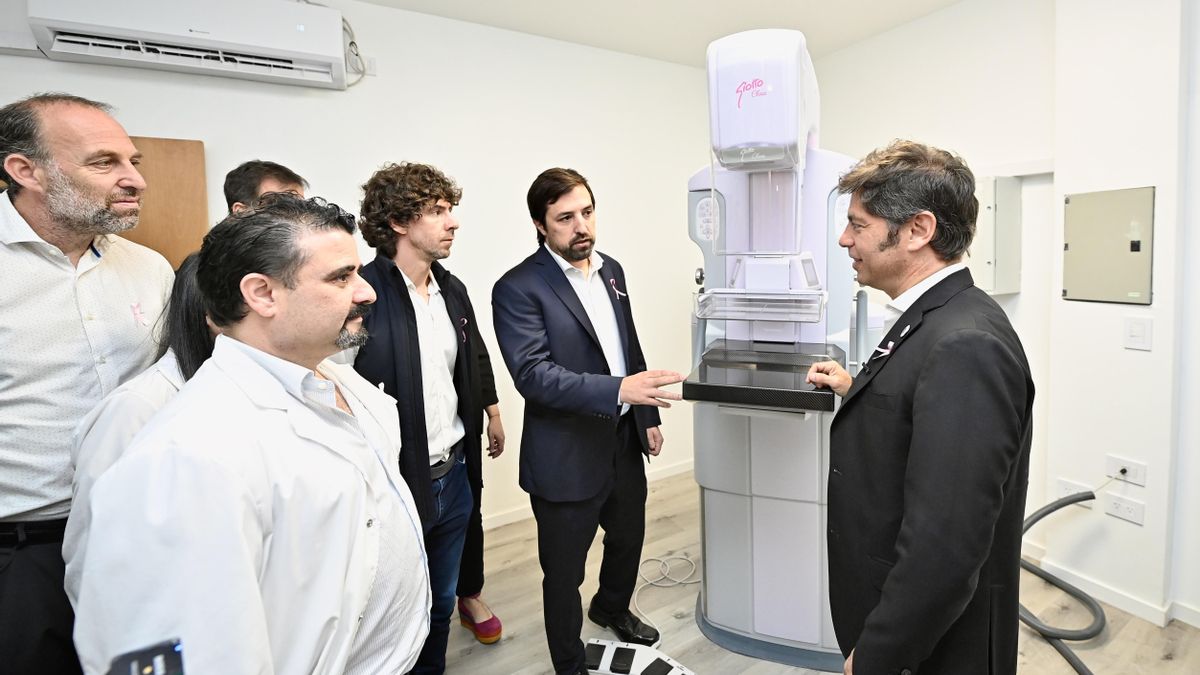 Esta semana fue inaugurada la sala de mamografía del Hospital Petrona V. de Cordero, en la localidad de San Fernando.