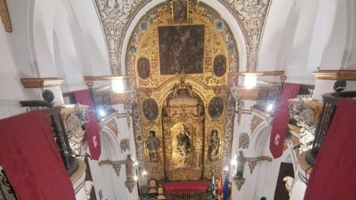 Luz verde para restaurar el zócalo de la capilla del IES Góngora de Córdoba