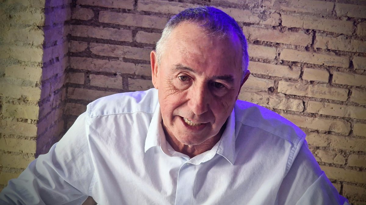 Joan Baldoví durante la entrevista.