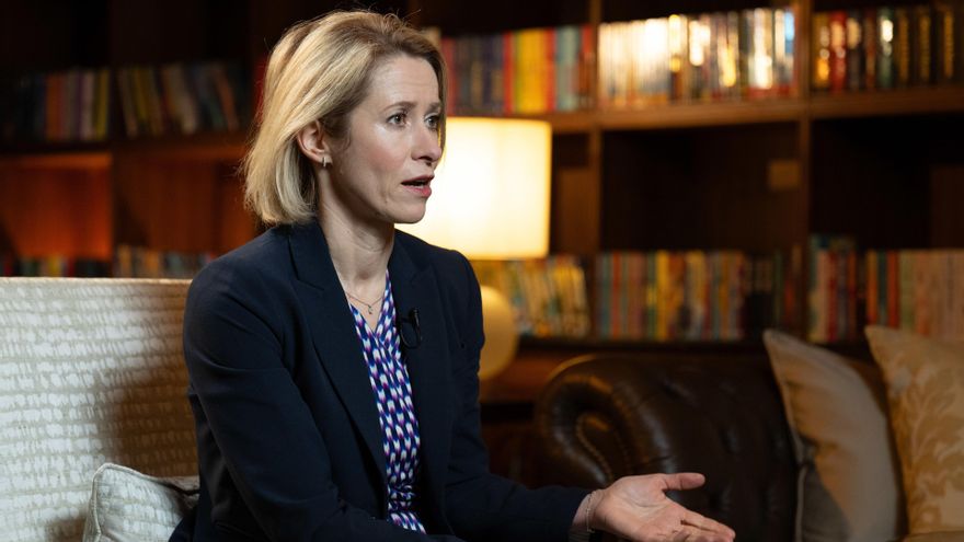 La Alta Representante de la Unión Europea para Política Exterior, Kaja Kallas.