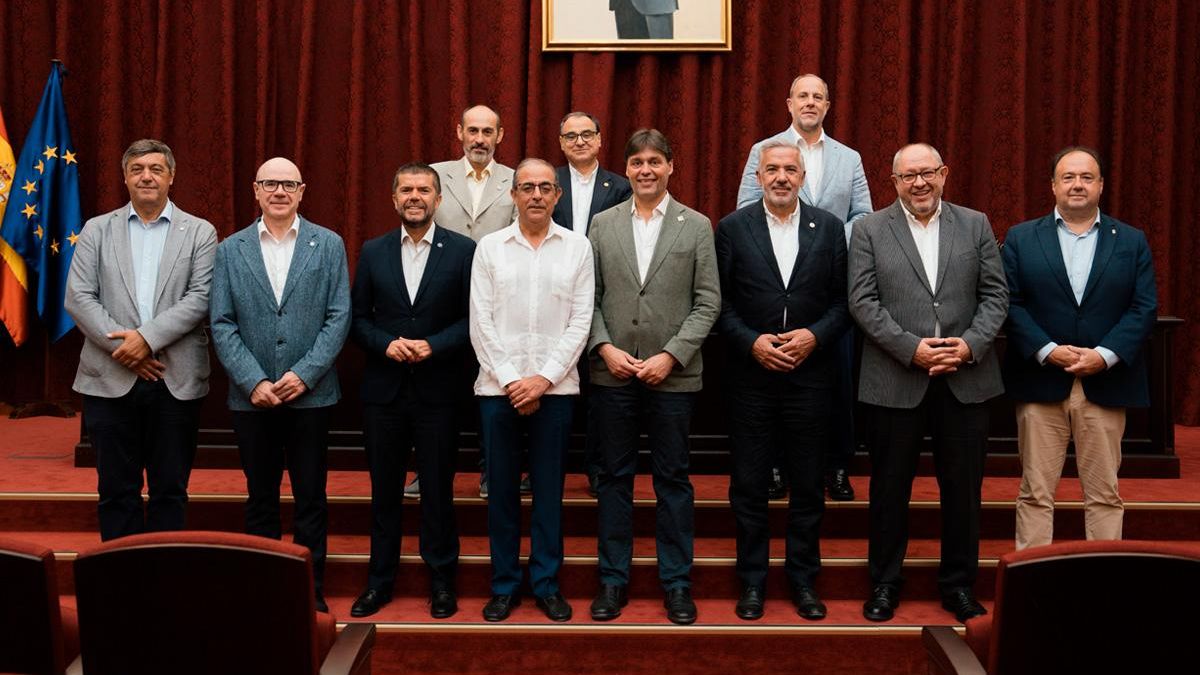 Rectores de las universidades canarias y andaluzas.