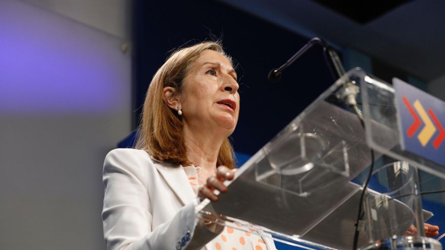 Archivo - La vicesecretaria de Política Social del PP, Ana Pastor.