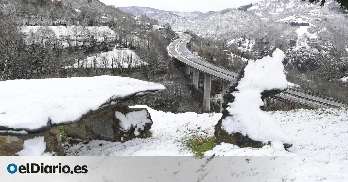 Fin de semana con casi todo el país con avisos por la borrasca Ingrid: nevadas copiosas y temporal marítimo