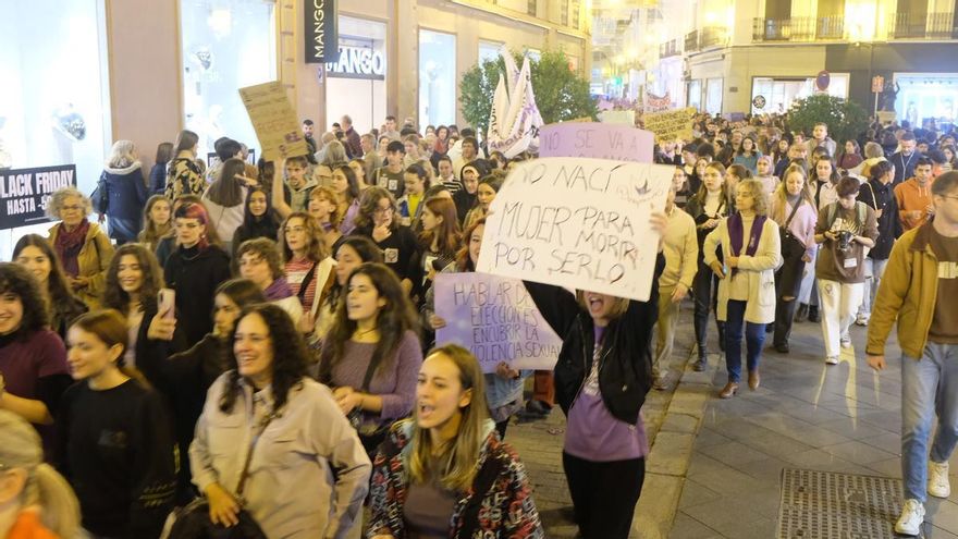 Manifestación 25N en Sevilla
