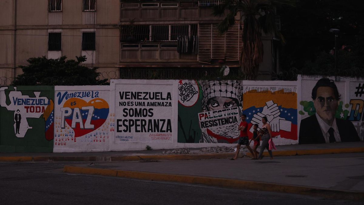 Las primeras horas en Venezuela fueron de desconcierto.