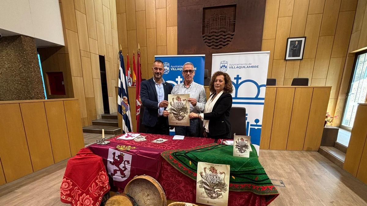 Presentación de las II Jornadas de Tradición e Identidad Leonesa de Villaquilambre.