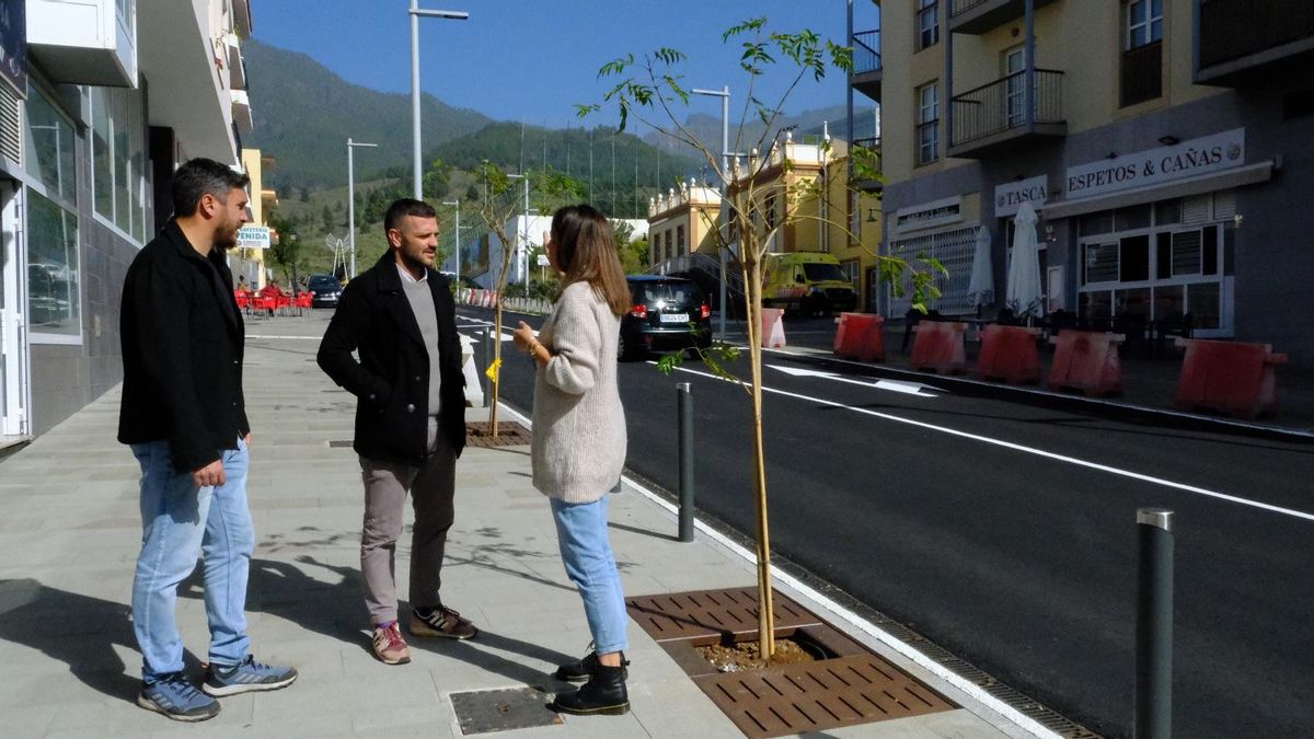 El Paso finaliza la tercera fase de la Avenida Islas Canarias y sigue con su desarrollo comercial.