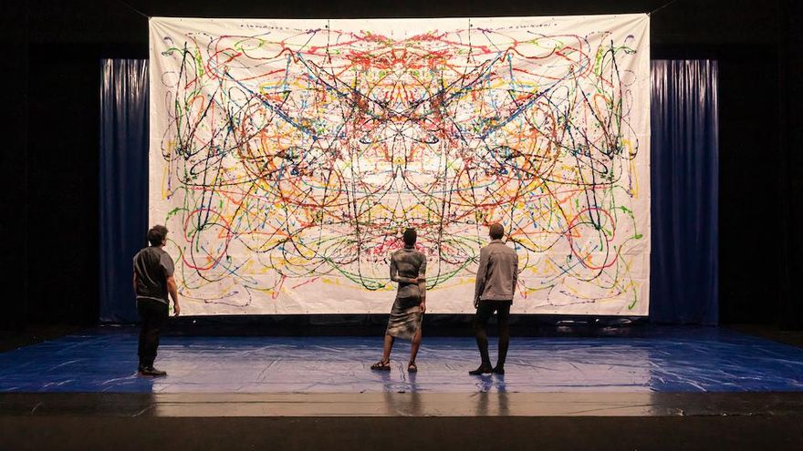 Momento de la obra del El Conde de Torrefiel