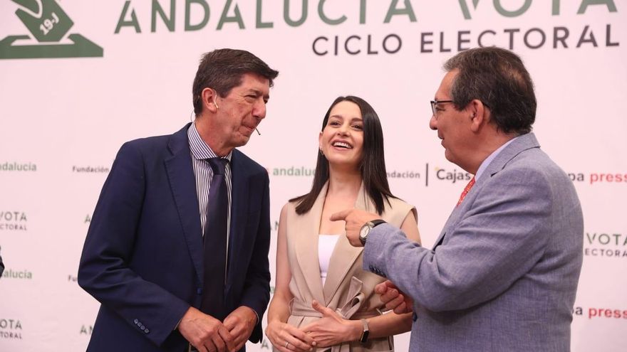 Arrimadas se carga el "andalucismo" de Marín al pedir eliminar el término "nacionalidad" blindado en el Estatuto andaluz