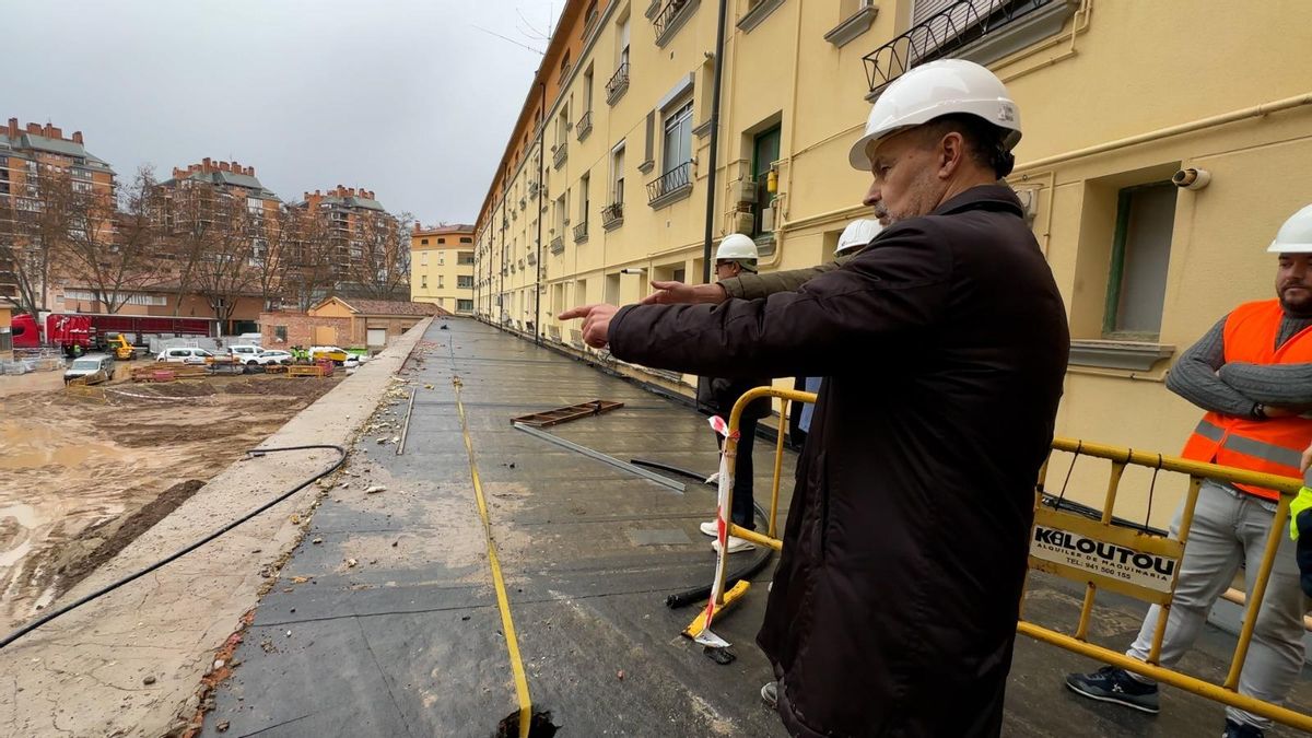 Las obras en la antigua estación de autobuses de Logroño, "conforme a los plazos previstos": estará lista para el 30 de junio