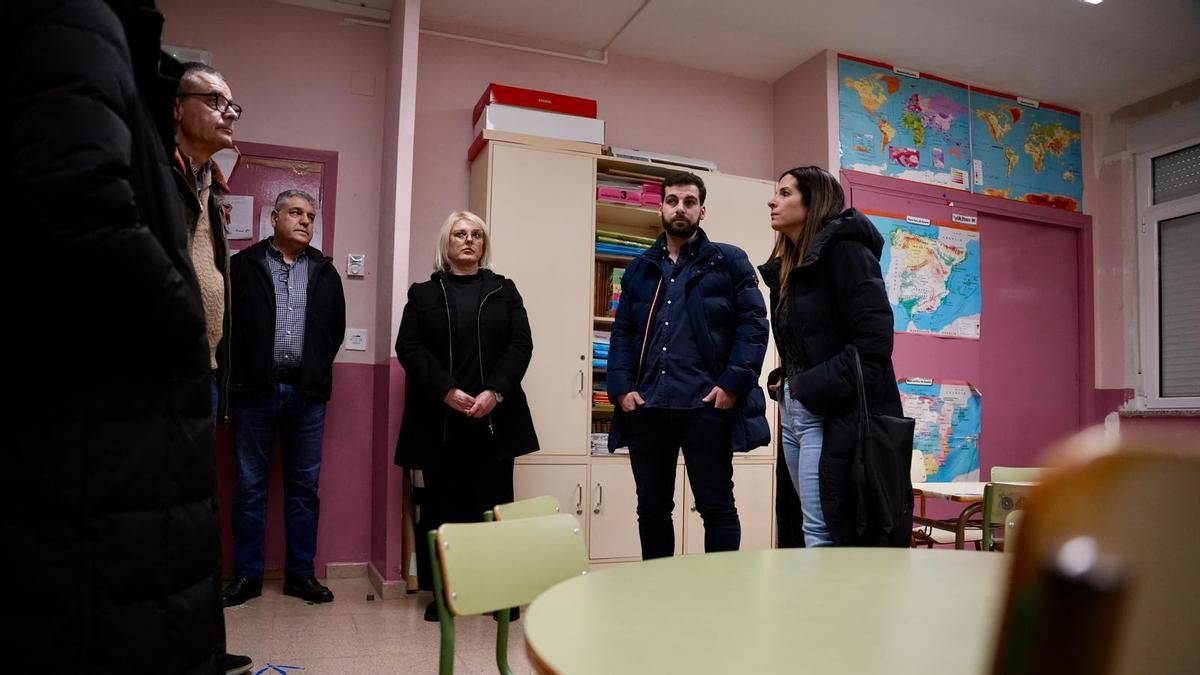 La Junta achaca las goteras del colegio de Noceda denunciadas por el PSOE a falta de mantenimiento municipal