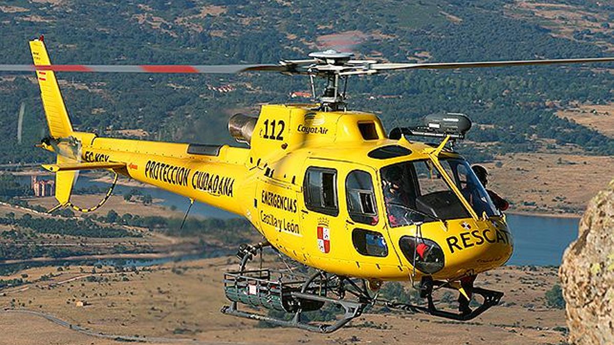 La Junta contrata por un año un helicóptero medicalizado para Protección Civil en Sahechores