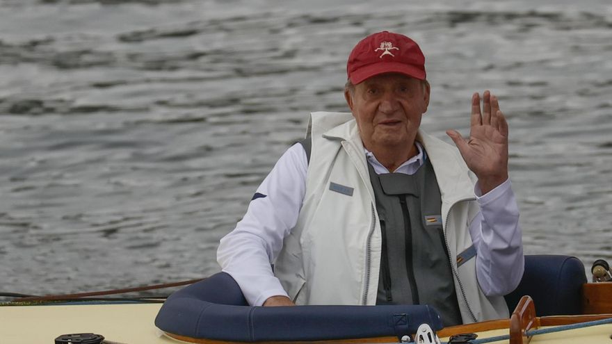 El PP se entrega a la visita de Juan Carlos I a Sanxenxo como un reclamo para el turismo