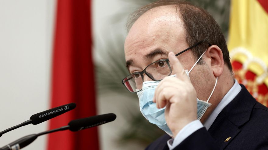 El ministro de Política Territorial y Función Pública, Miquel Iceta. EFE/ Jesús Diges/Archivo
