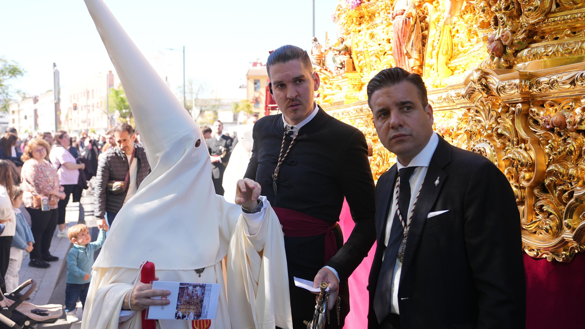 Salida procesional de la Hermandad de la Merced, en imágenes