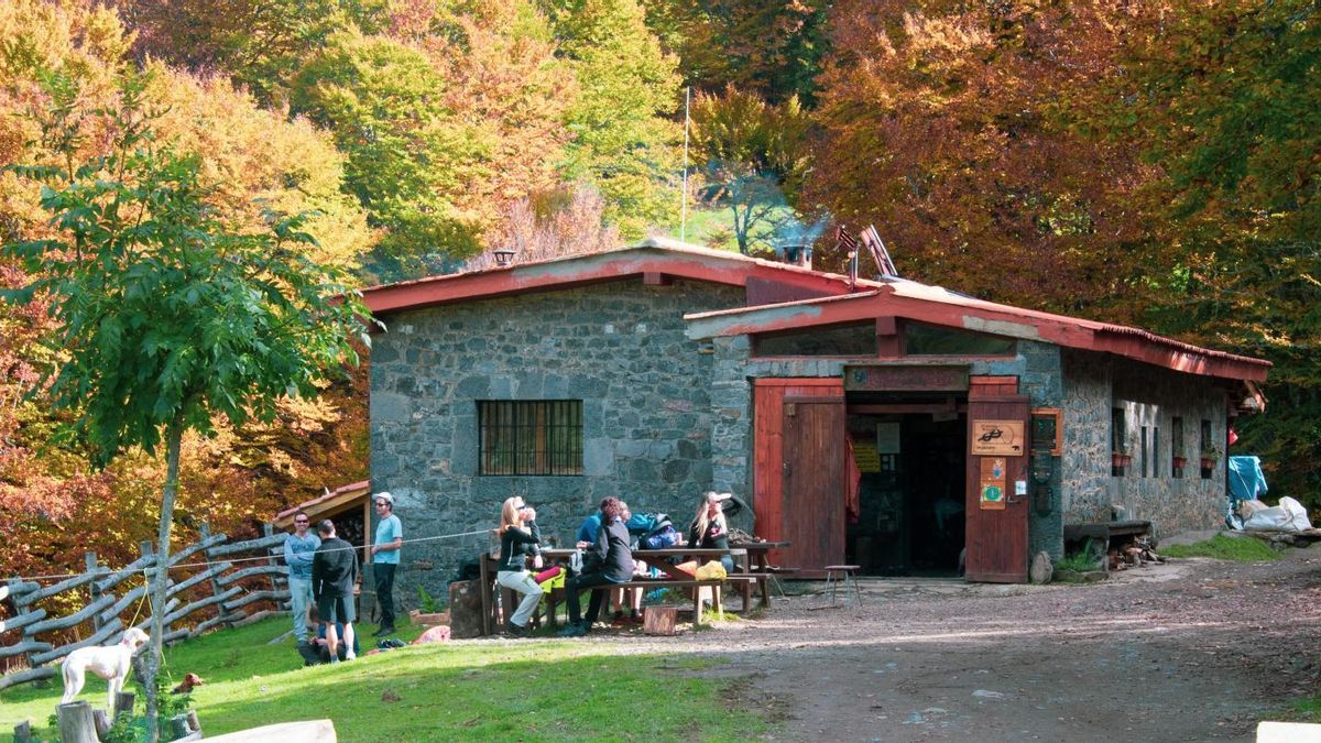 Refugio de Vegabaño, en el Macizo Occidental de los Picos de Europa.