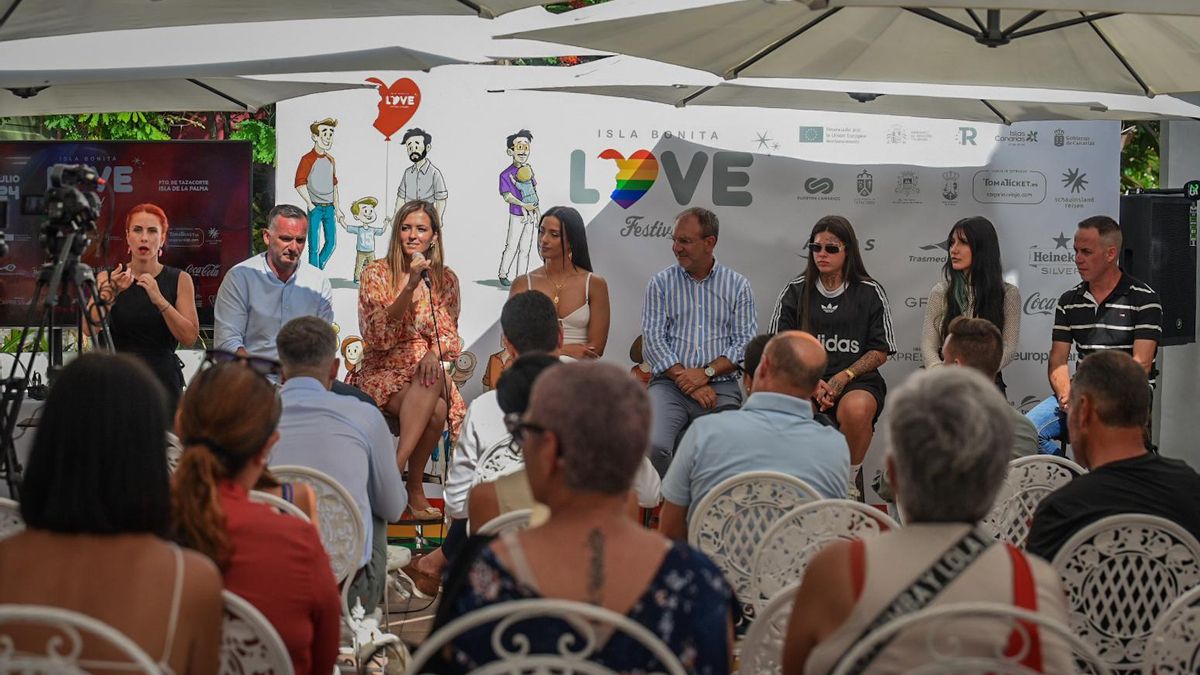 Presentación del concierto del Love Festival.