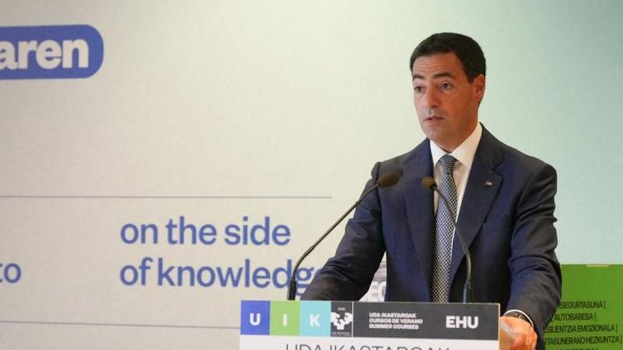 Pradales alerta del "cuestionamiento del principio de autoridad" de ertzainas, sanitarios o profesores
