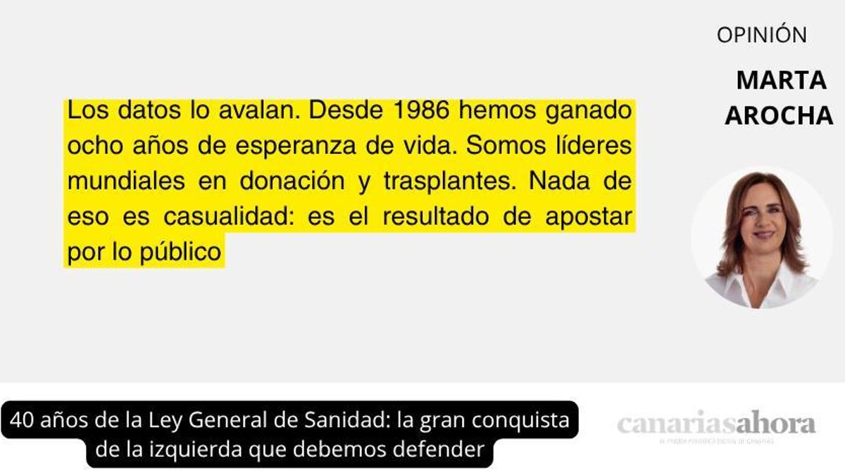 40 años de la Ley General de Sanidad: la gran conquista de la izquierda que debemos defender