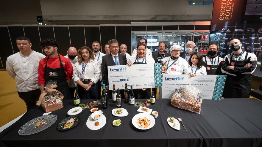 La chef tinerfeña Diana Marcelino gana el Premio al Mejor Mojo de Tenerife en la última jornada de Madrid Fusión 2022