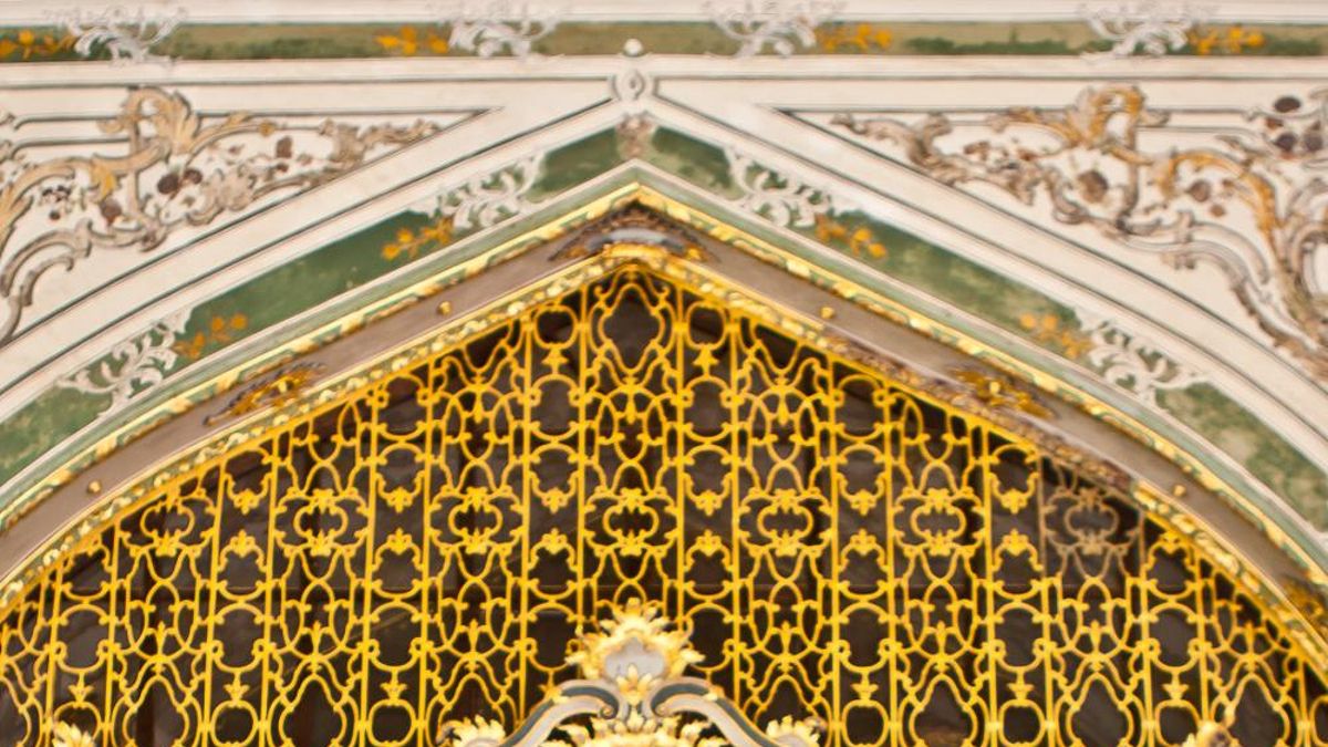 Puerta de la Sala del Divan, en el Palacio de Topkapi.