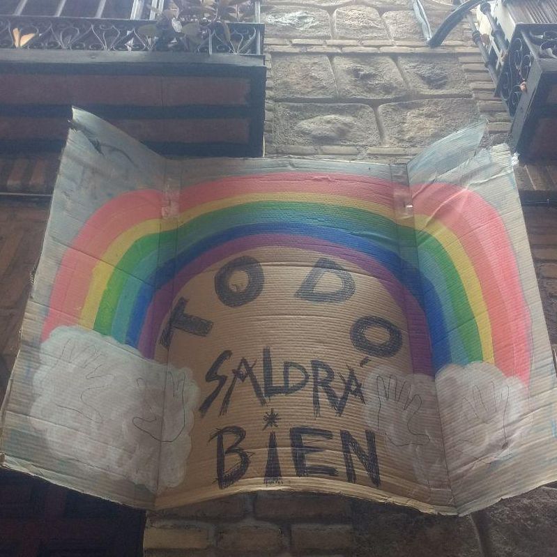 Todo saldrá bien, el lema más repetido en el confinamiento